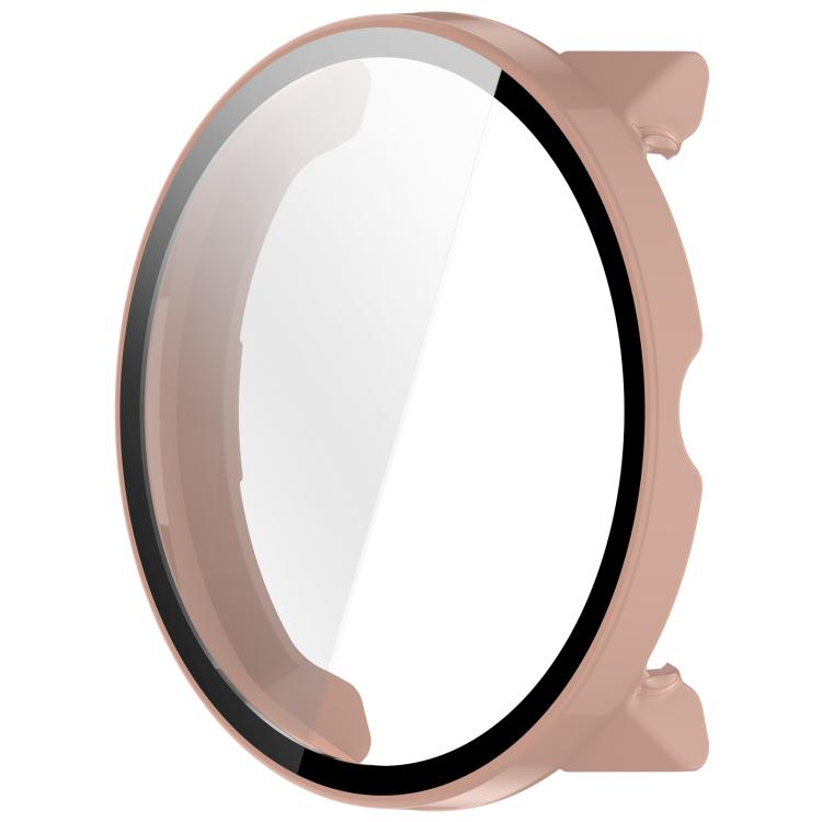 For Suunto Run Tempered Film Integrated PC Watch Protective Cover(Pink)