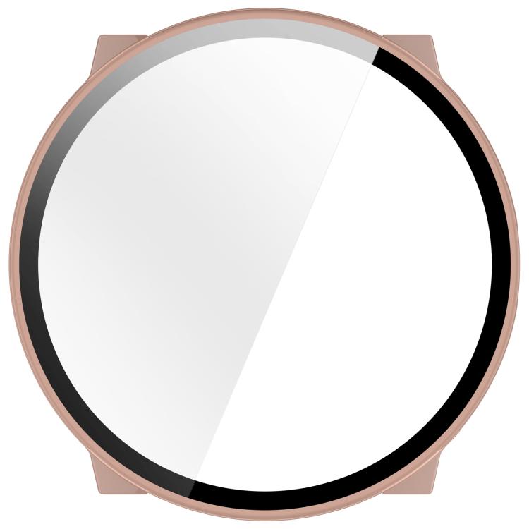 For Suunto Run Tempered Film Integrated PC Watch Protective Cover(Pink)