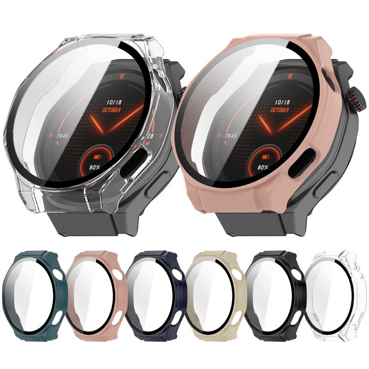 For Honor Watch 5 Ultra Tempered Film Integrated PC Watch Protective Cover(White)