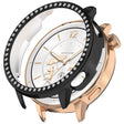For OnePlus Watch 3 43mm Single Row Diamond Half Coverage Hollow PC Watch Protective Cover(Black) - free shipping - PMC TechLife - Order now!