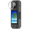 For Insta360 X5 Rotating Optical Tempered Glass Lens Guard Protective Cover(Silver) - free shipping - PMC TechLife - Order now!