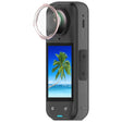 For Insta360 X4 Rotating Optical Tempered Glass Lens Guard Protective Cover(Pink) - free shipping - PMC TechLife - Order now!