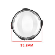 For Insta360 X4 Rotating Optical Tempered Glass Lens Guard Protective Cover(Pink)