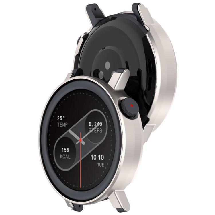 For CMF Watch 3 Pro Half Coverage Hollowed PC Watch Protective Cover(Starlight)