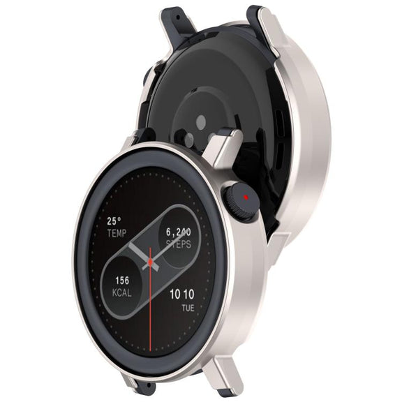 For CMF Watch 3 Pro Half Coverage Hollowed PC Watch Protective Cover(Starlight)