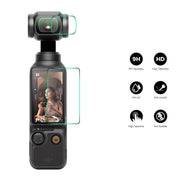For DJI Osmo Pocket 3 2pcs ENKAY Hat-Prince 0.2mm 9H Tempered Glass Screen Protector Watch Film