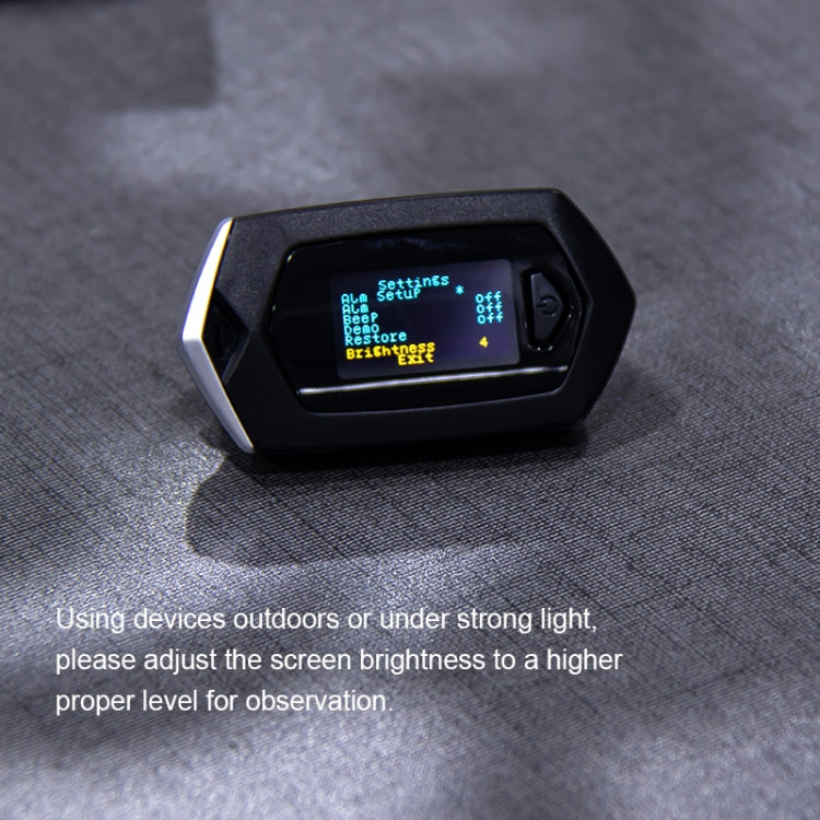 Portable Pulsioximetro Finger spo2 Pulse Oxymeter Blood Oxygen Monitor Saturatiemeter (Black)