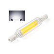 R7S 5W COB LED Lamp Bulb Glass Tube for Replace Halogen Light Spot Light,Lamp Length: 78mm, AC:110v(Cool White) - LED Blubs & Tubes by PMc TechLife | Online Shopping South Africa | PMc TechLife | Buy Now Pay Later Mobicred