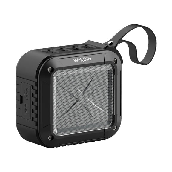 W-KING S7 Mini Wireless Water-resistant Loudspeaker With TF/FM/AUX/NFC Bluetooth Bike Speaker(black)