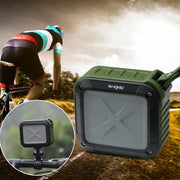 W-KING S7 Mini Wireless Water-resistant Loudspeaker With TF/FM/AUX/NFC Bluetooth Bike Speaker(black)