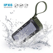 W-KING S20 Loudspeakers IPX6 Water-resistant Bluetooth Speaker Portable NFC Bluetooth Speaker for Outdoors / Shower / Bicycle FM Radio (Black)