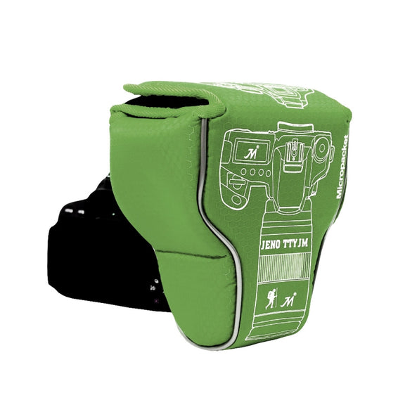 Water-resistant Camera Bag Case Cover for Canon EOS M100 / M50 / M10 / M6 / M5 / M3(Green)