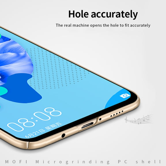 MOFI Frosted PC Ultra-thin Hard Case for Huawei Nova 5i / P20 Lite 2019(Gold)