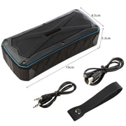 Portable Bluetooth Speaker Super Bass Stereo Wireless Speakers Support IP66 Water-resistant Emergency Charging Handsfree TF