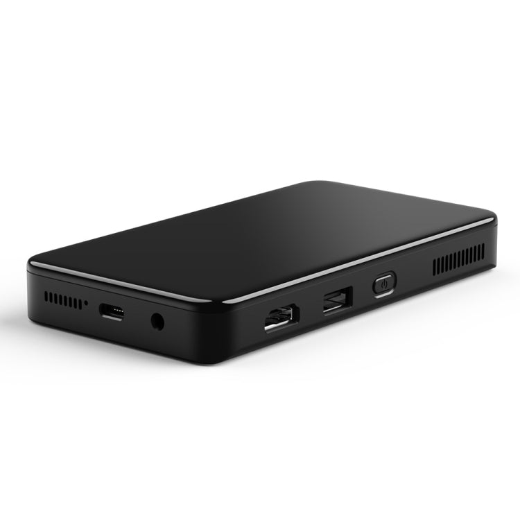 S90 DLP Android 9.0 1GB+8GB 4K Mini WiFi Smart Projector, EU Plug(Black)
