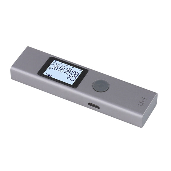 LS-1 Laser Rangefinder Distance Meter 40m Handheld Mini Rechargeable LCD Digital Laser Distance Meter 131ft Laser Range Finder