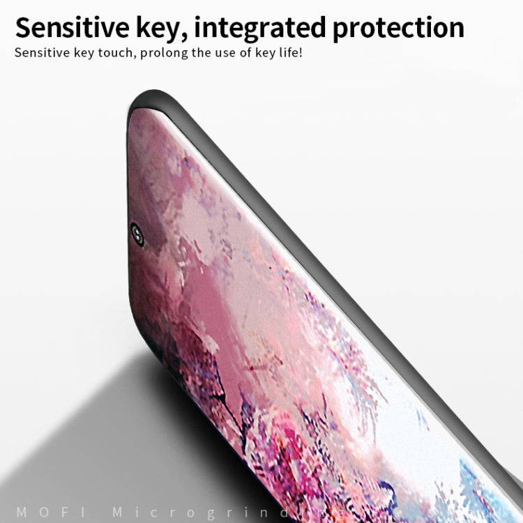 MOFI Frosted PC Ultra-thin Hard Case for Galaxy Note10(Red)
