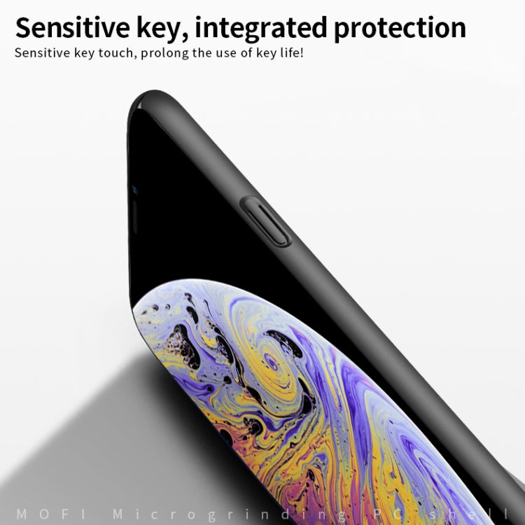 For iPhone 11 Pro Max MOFI Frosted PC Ultra-thin Hard Case (Black)