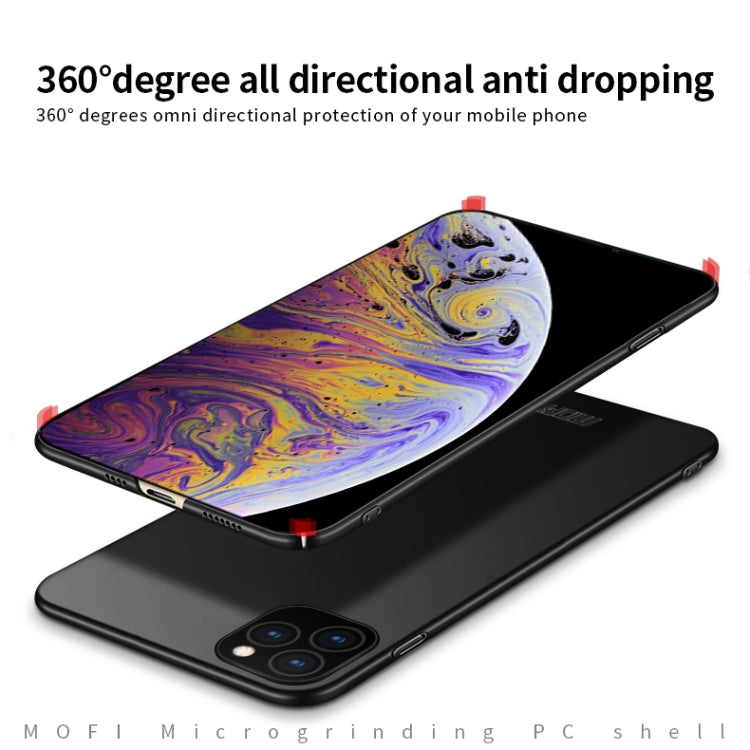 For iPhone 11 Pro Max MOFI Frosted PC Ultra-thin Hard Case (Red)