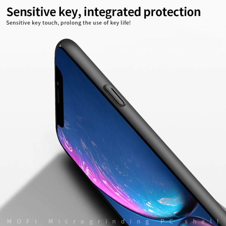For iPhone 11 MOFI Frosted PC Ultra-thin Hard Case (Gold)