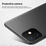 For iPhone 11 MOFI Frosted PC Ultra-thin Hard Case (Red)