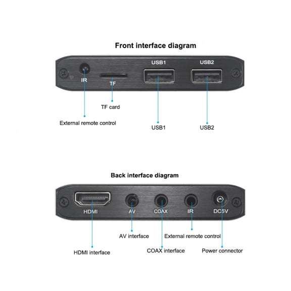 4K HD Player Single AD(US)