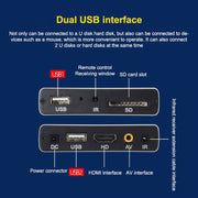 JEDX 4K HD Player Single AD Machine Power on Automatic Loop Play Video PPT Horizontal And Vertical Screen U Disk SD Play UK