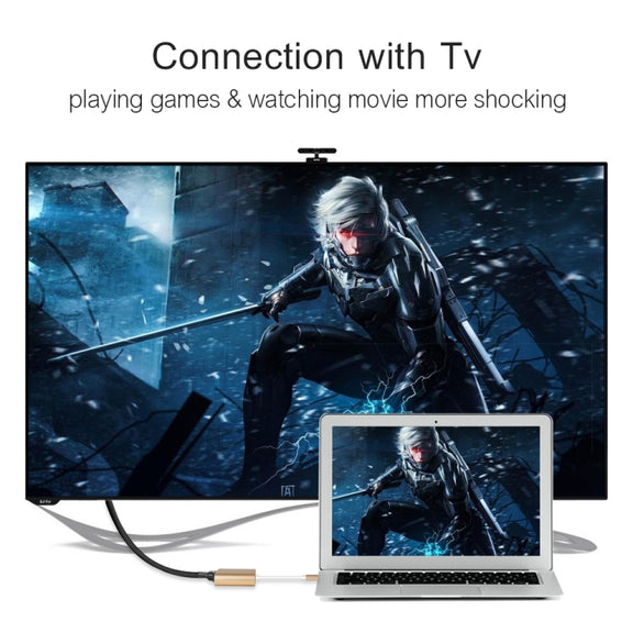 USB Type C to VGA 3-in-1 Hub Adapter supports USB Type C tablets and laptops for Macbook Pro / Google ChromeBook(Silver)