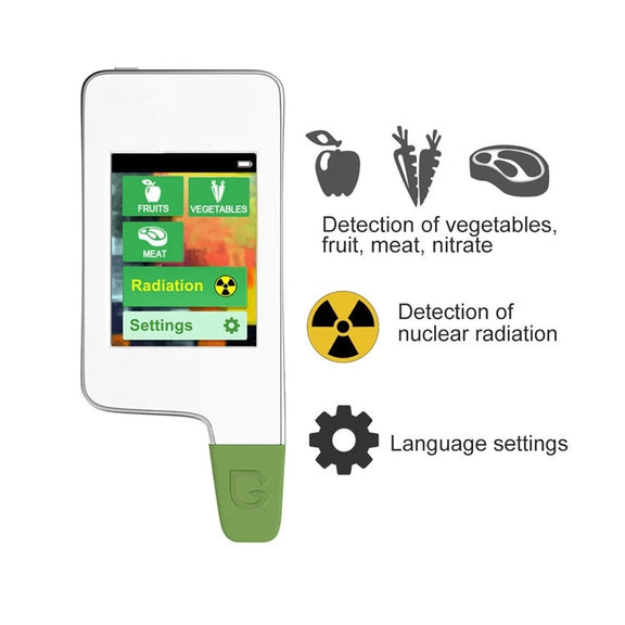 Vegetable And Fruit Meat Nitrate Residue Food Environmental Safety Tester(White)