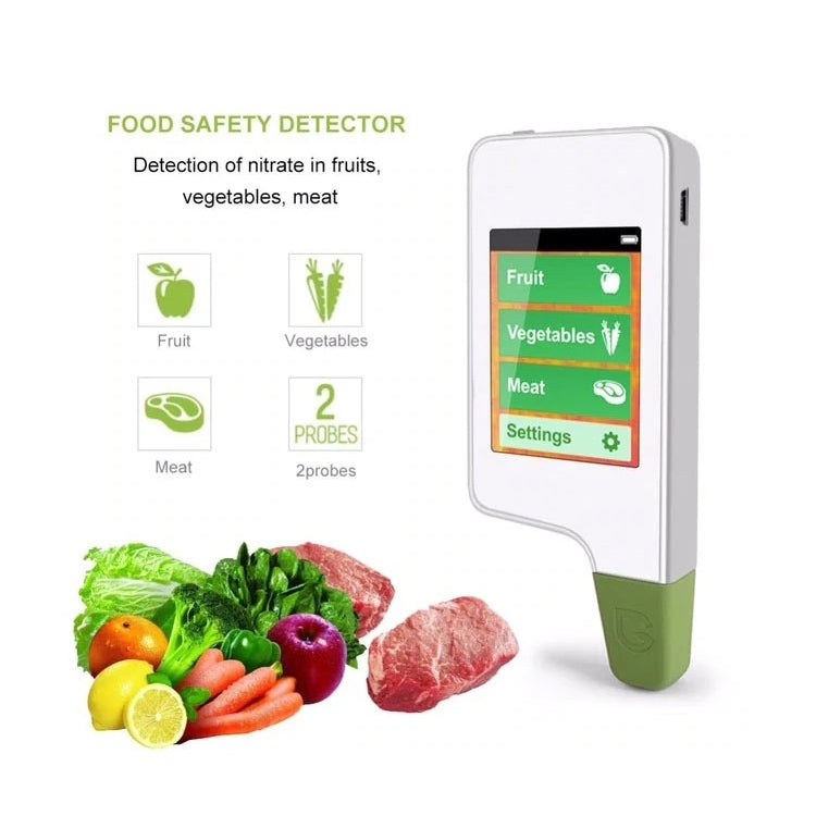 Vegetable And Fruit Meat Nitrate Residue Food Environmental Safety Tester(White)