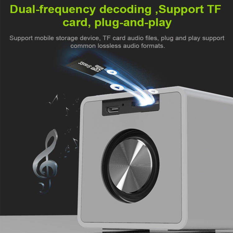 EWA A105 High Hidelity Bluetooth Speaker, Small Size High  Power Bass, TWS Bluetooth Technology Support TF(Blue)
