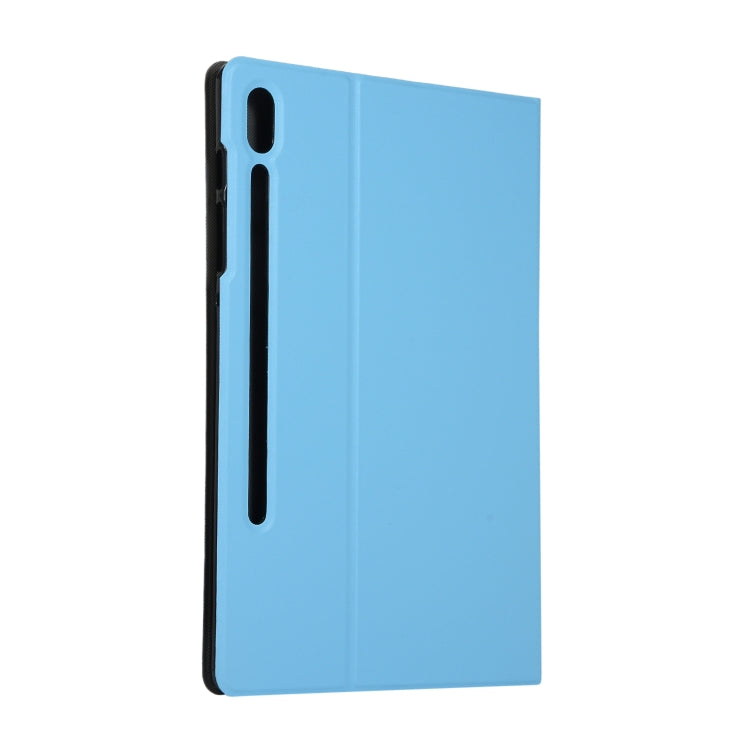 ENKAY Horizontal Flip PU Leather Case with Holder for Galaxy Tab S6 10.5 T860 / T865(Light Blue)