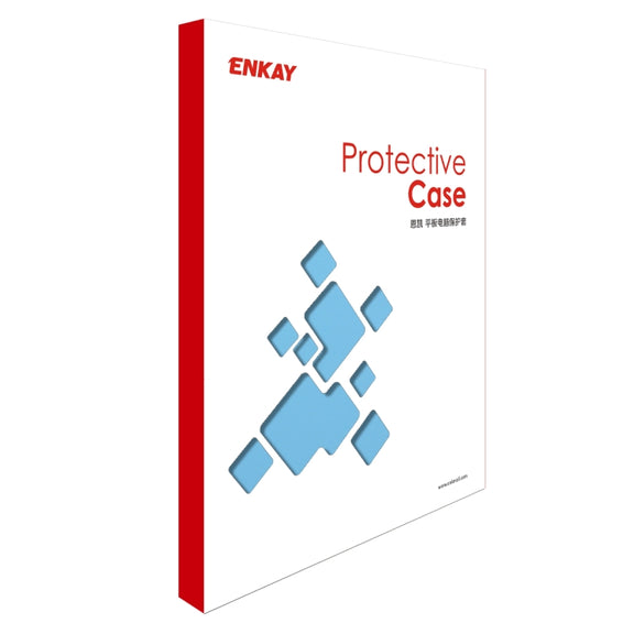 ENKAY Horizontal Flip PU Leather Case with Holder for Galaxy Tab S6 10.5 T860 / T865(Light Blue)