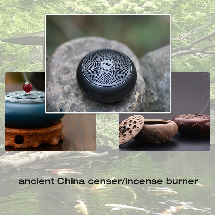 EWA A110mini High Hidelity Bluetooth Speaker Small Size High Power Bass, TWS Bluetooth Technology, Support TF(Red)