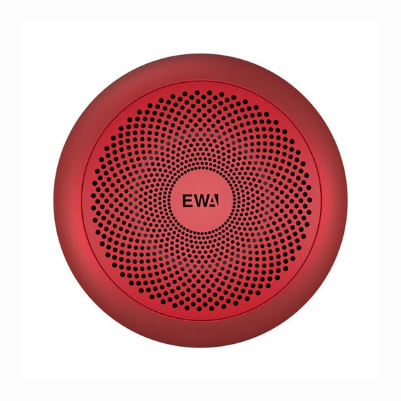 EWA A110mini High Hidelity Bluetooth Speaker Small Size High Power Bass, TWS Bluetooth Technology, Support TF(Red)