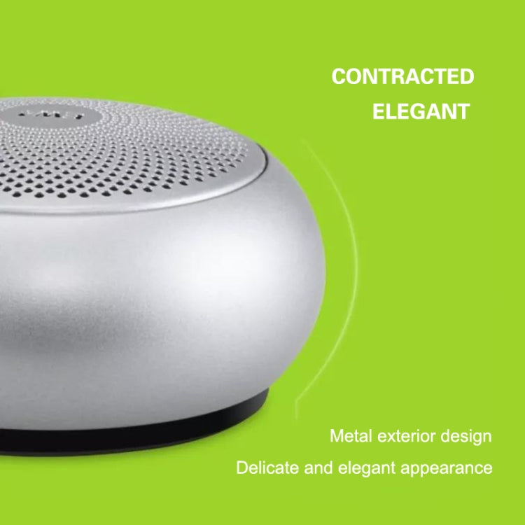 EWA A110mini High Hidelity Bluetooth Speaker Small Size High Power Bass, TWS Bluetooth Technology, Support TF(Grey)