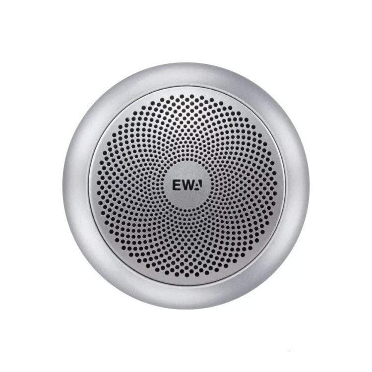 EWA A110mini High Hidelity Bluetooth Speaker Small Size High Power Bass, TWS Bluetooth Technology, Support TF(Silver)