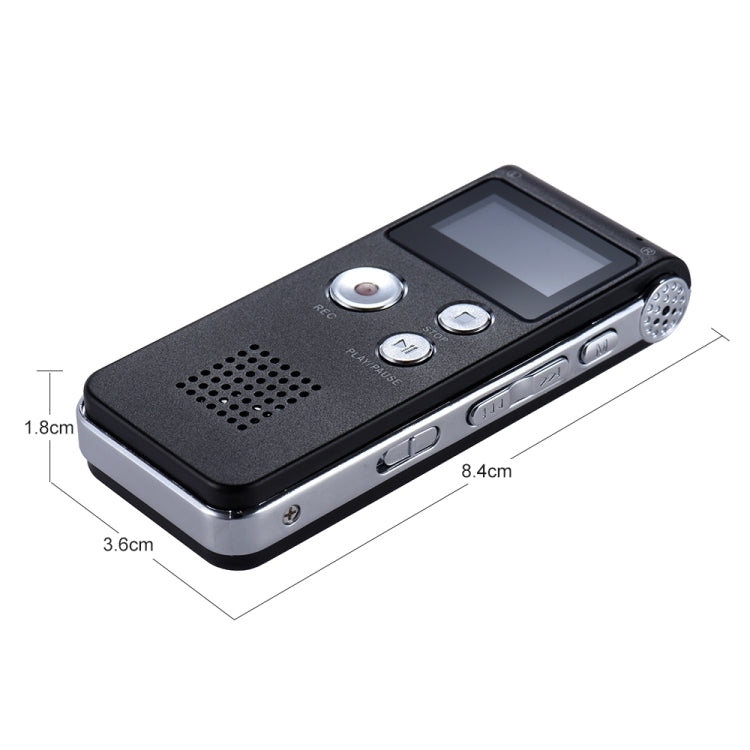 SK-012 8GB Voice Recorder USB Professional Dictaphone  Digital Audio With WAV MP3 Player VAR   Function Record(Purple)