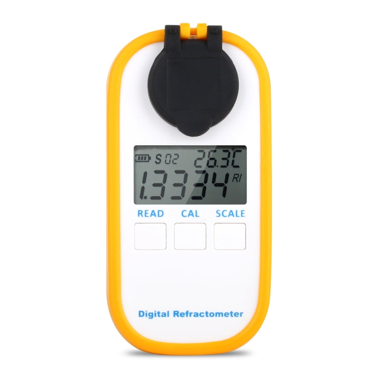 DR103 Digital Refractometer LCD Display Brxi Fruit Juice Sugar Meter Refractometer For Dextran Fructose Glucose Lactose Maltose