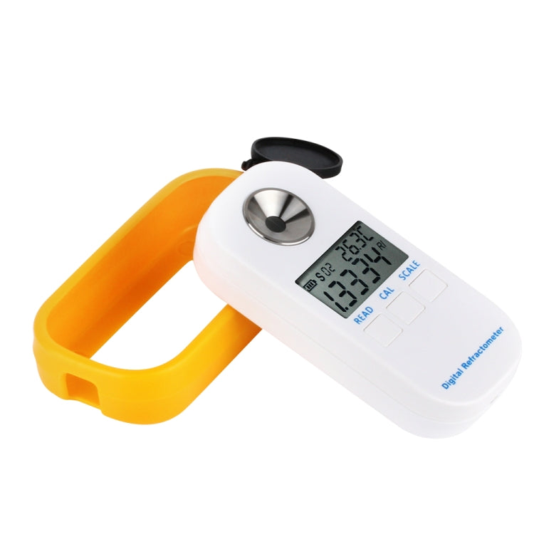 DR103 Digital Refractometer LCD Display Brxi Fruit Juice Sugar Meter Refractometer For Dextran Fructose Glucose Lactose Maltose
