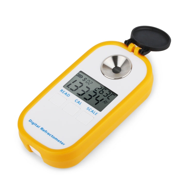 DR103 Digital Refractometer LCD Display Brxi Fruit Juice Sugar Meter Refractometer For Dextran Fructose Glucose Lactose Maltose