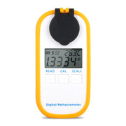 DR201 Digital Salt Refractometer Salinity Specific Gravity Meter 0~28% Refractometer Food Salt Content Tester Sodium Chloride NaCl