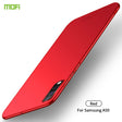 For Galaxy A50 MOFI Frosted PC Ultra-thin Hard Case(Red) - Galaxy Phone Cases by MOFI | Online Shopping South Africa | PMC TechLife