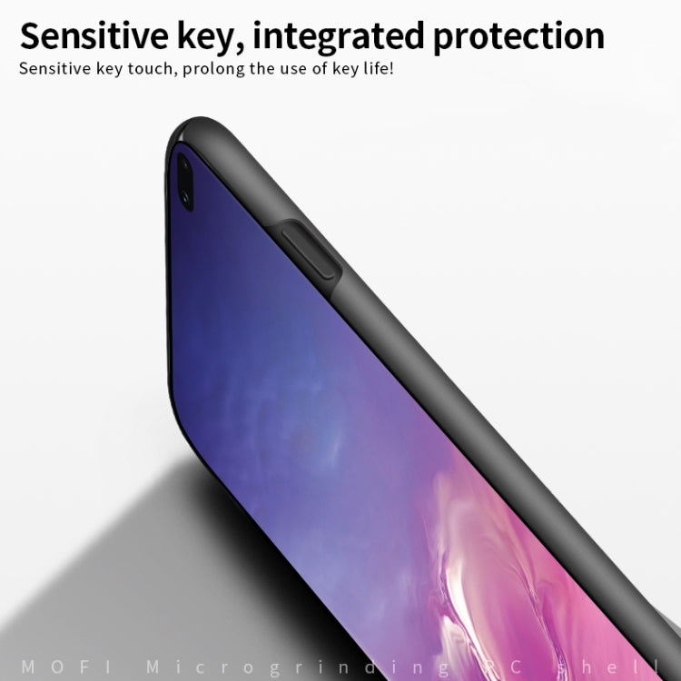 For Galaxy S10 MOFI Frosted PC Ultra-thin Hard Case(Red)