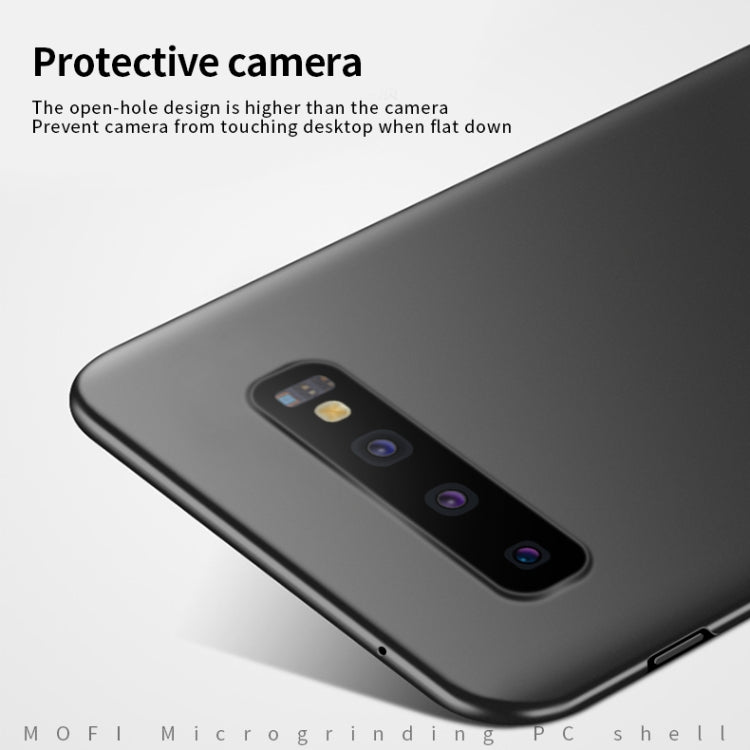 For Galaxy S10 MOFI Frosted PC Ultra-thin Hard Case(Red)