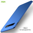 For Galaxy S10+ MOFI Frosted PC Ultra-thin Hard Case(Blue) - Galaxy Phone Cases by MOFI | Online Shopping South Africa | PMC TechLife