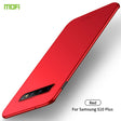 For Galaxy S10+ MOFI Frosted PC Ultra-thin Hard Case(Red) - Galaxy Phone Cases by MOFI | Online Shopping South Africa | PMC TechLife | Buy Now Pay Later Mobicred