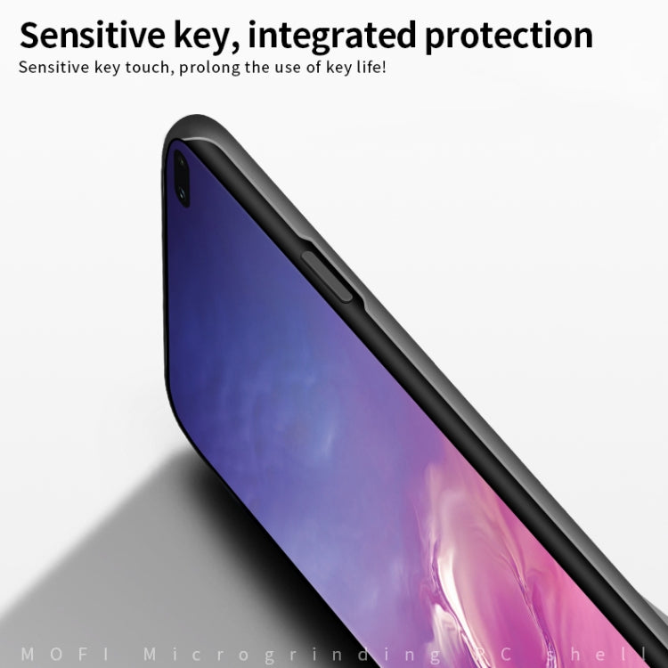 For Galaxy S10+ MOFI Frosted PC Ultra-thin Hard Case(Red)