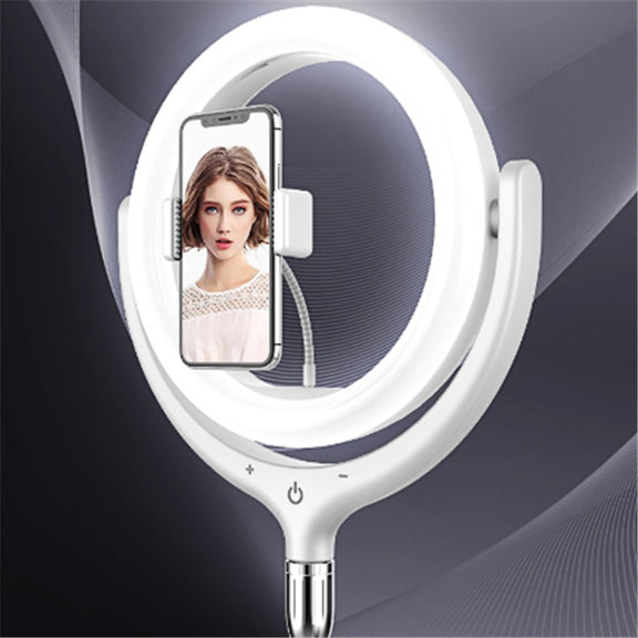 Fill light Beauty Bracket Desktop Landing Headlights Fill Light Bracket, Szie: 12 inch (Black)