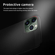For iPhone 11 Pro MOFI Breathable PC Ultra-thin All-inclusive Protective Case(Gold)